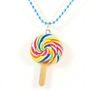 Ketting lolly blue