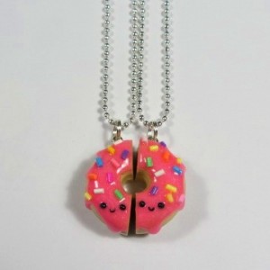 BFF pink donut sprinkles 2